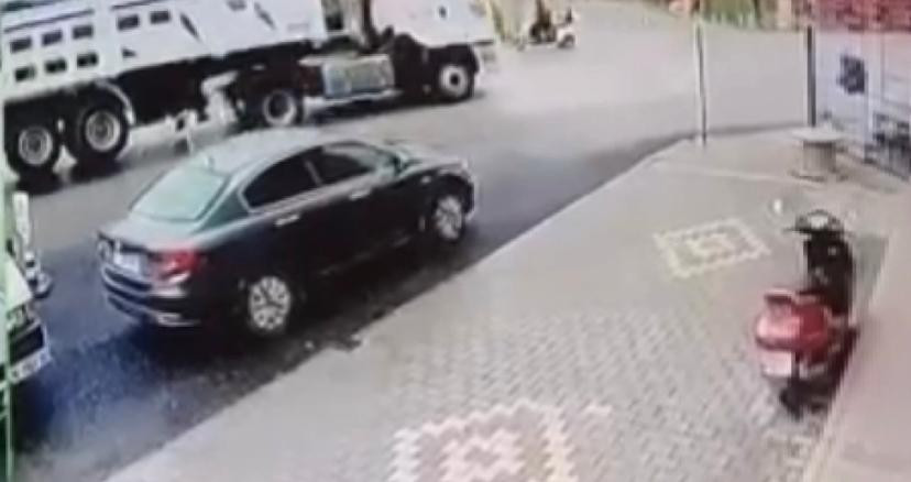 Motosiklet sürücüsü ölümü solladı - Resim : 1