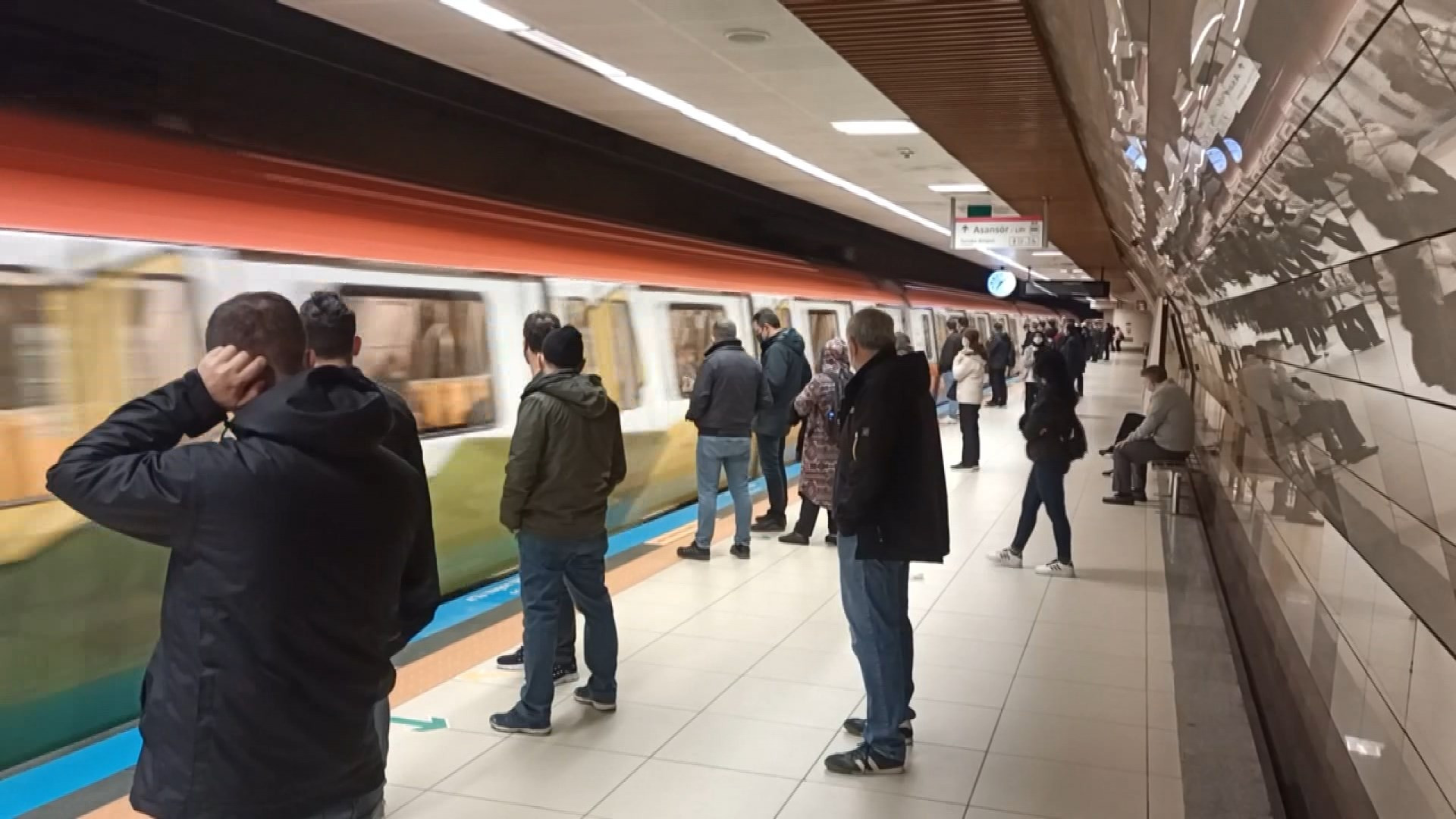 Kadıköy-Tavşantepe metro seferleri normale döndü - Resim : 1