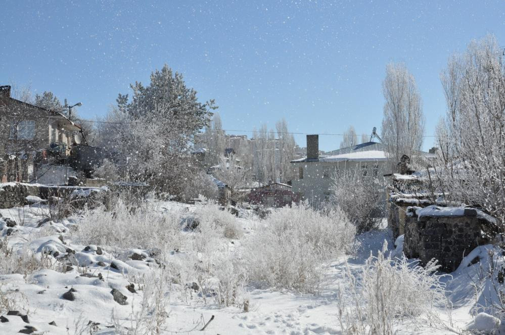 Nisanın ortasında ağaçlar bile buz tuttu - Resim : 6