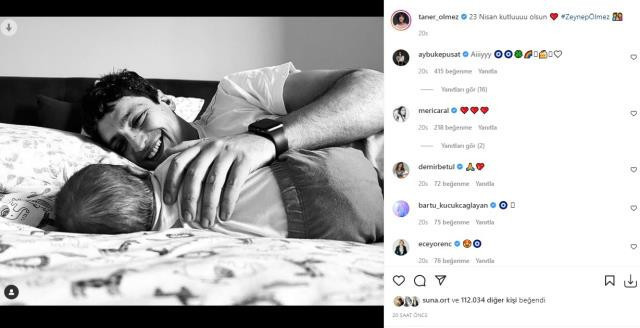 Taner Ölmez, Zeynep bebeğin fotoğrafını paylaştı. Beğeni rekoru kırıldı - Resim : 3