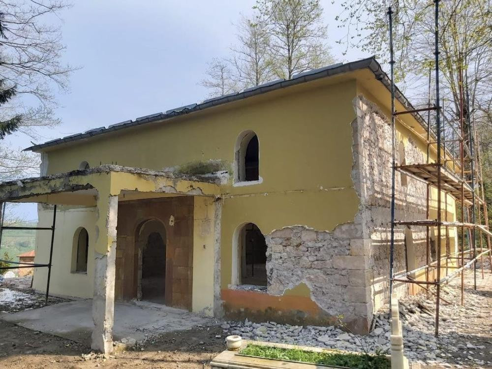 Giresun’da 700 yıllık cami restore ediliyor - Resim : 1