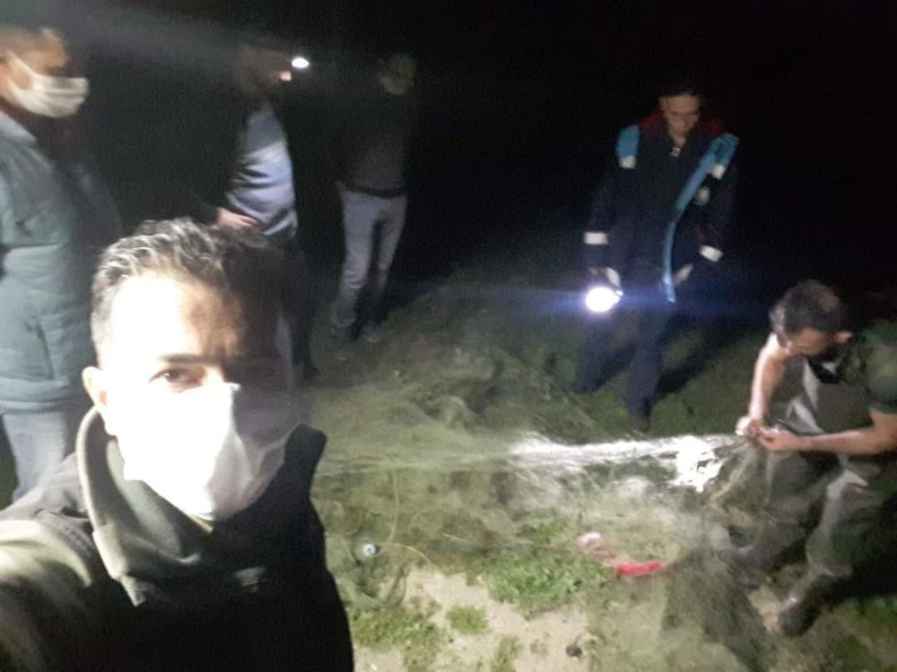 Barajdaki ölüm ağlarına operasyon - Resim : 2