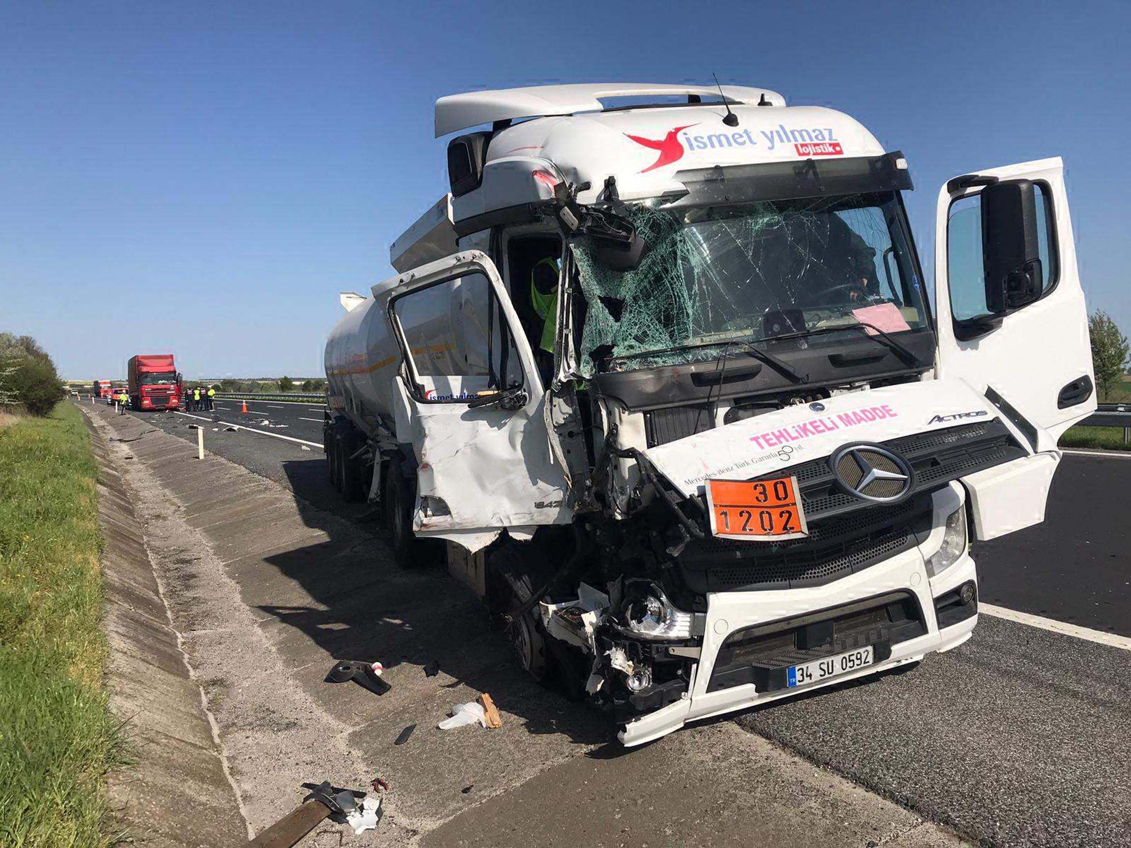 TIR'ın çarptığı Romanyalı şoför öldü - Resim : 1