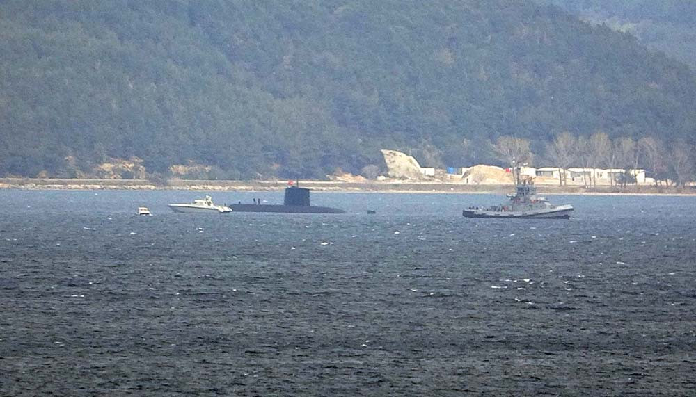 Çanakkale'de, Dumlupınar Denizaltısı şehitleri anıldı - Resim : 3