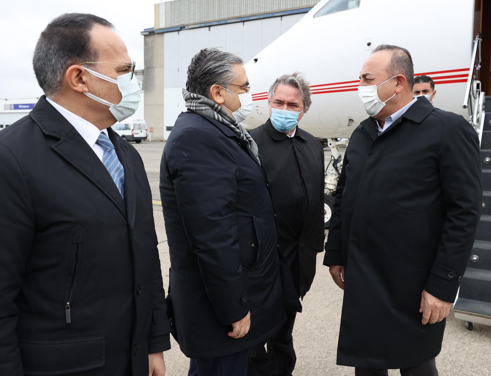 Bakan Çavuşoğlu Belçika’da - Resim : 1