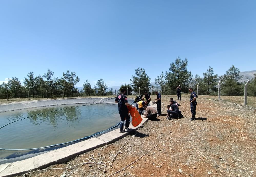 Çoban yangın havuzunda öldü - Resim : 2