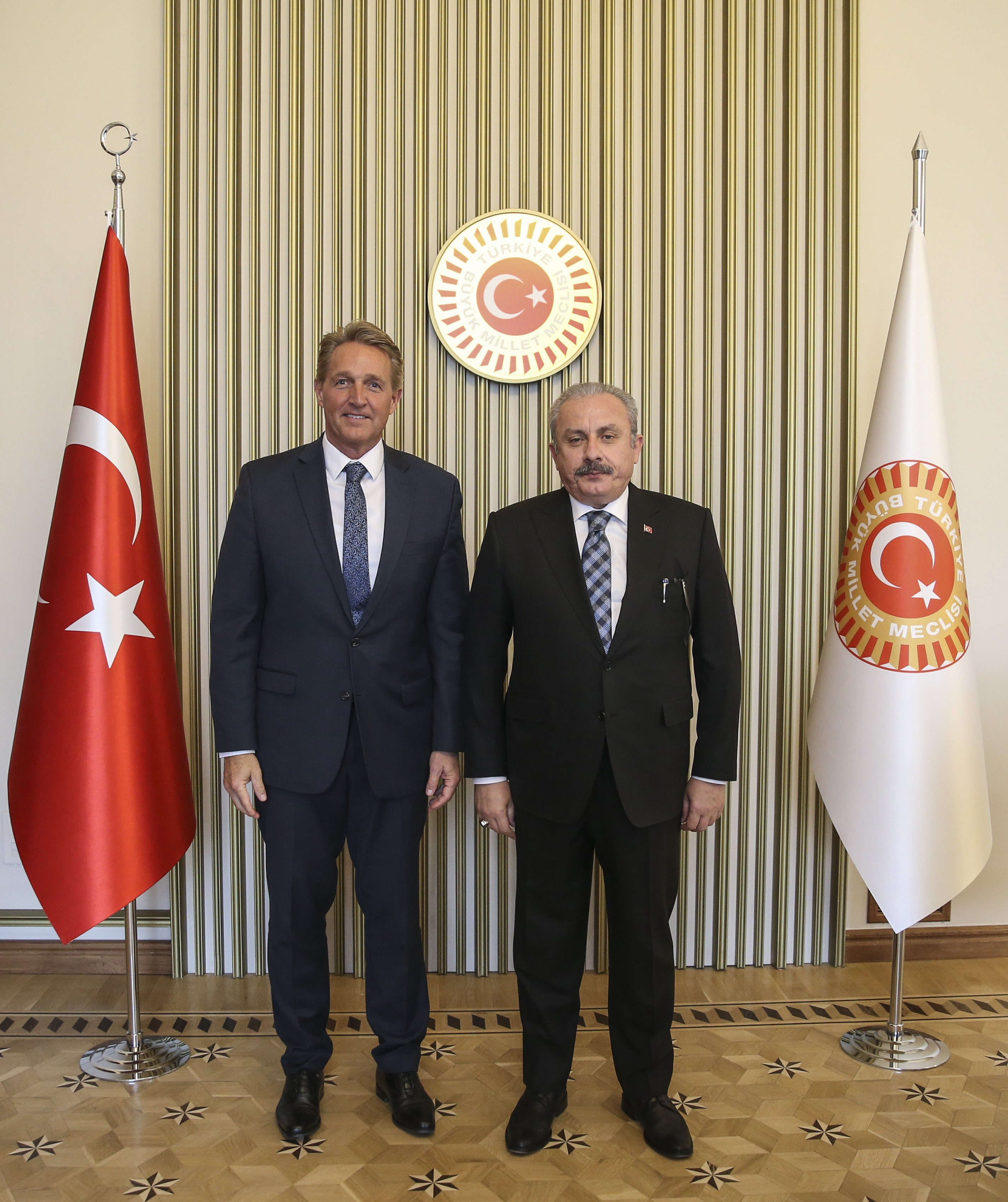 TBMM Başkanı Şentop, ABD Büyükelçisi Flake'i kabul etti - Resim : 1