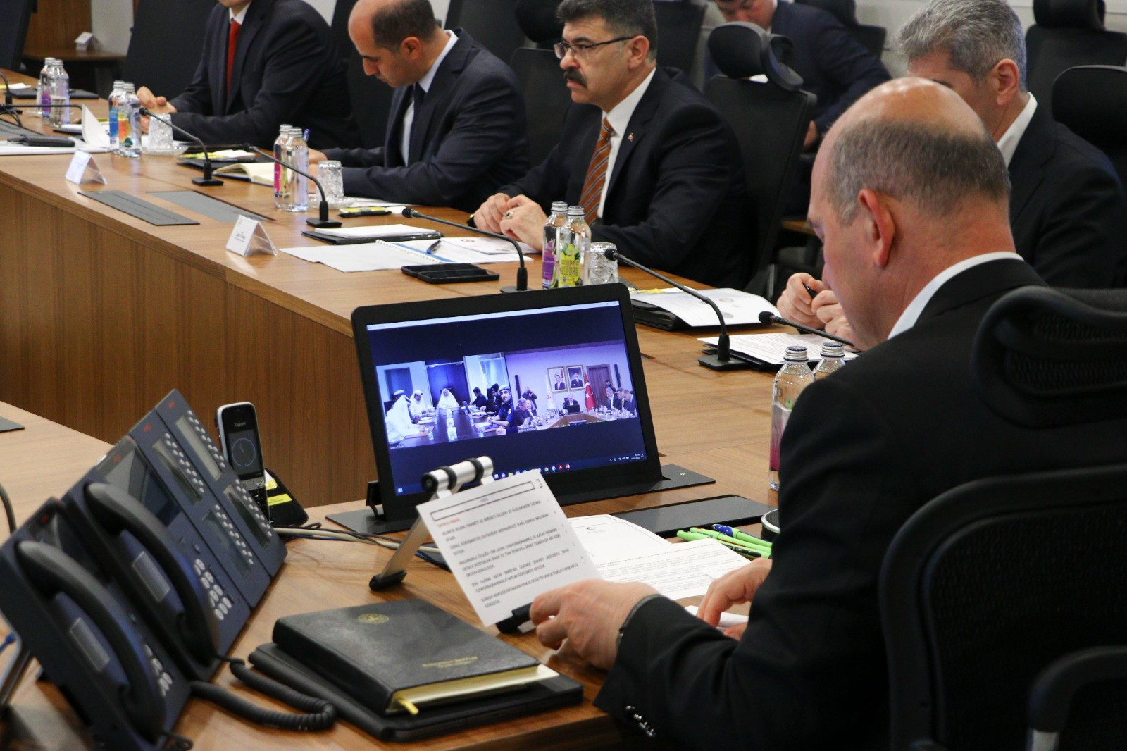 Bakan Soylu, Katar heyeti ile görüştü - Resim : 1