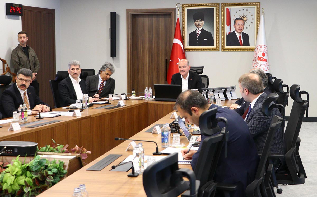 Bakan Soylu, Katar heyeti ile görüştü - Resim : 4