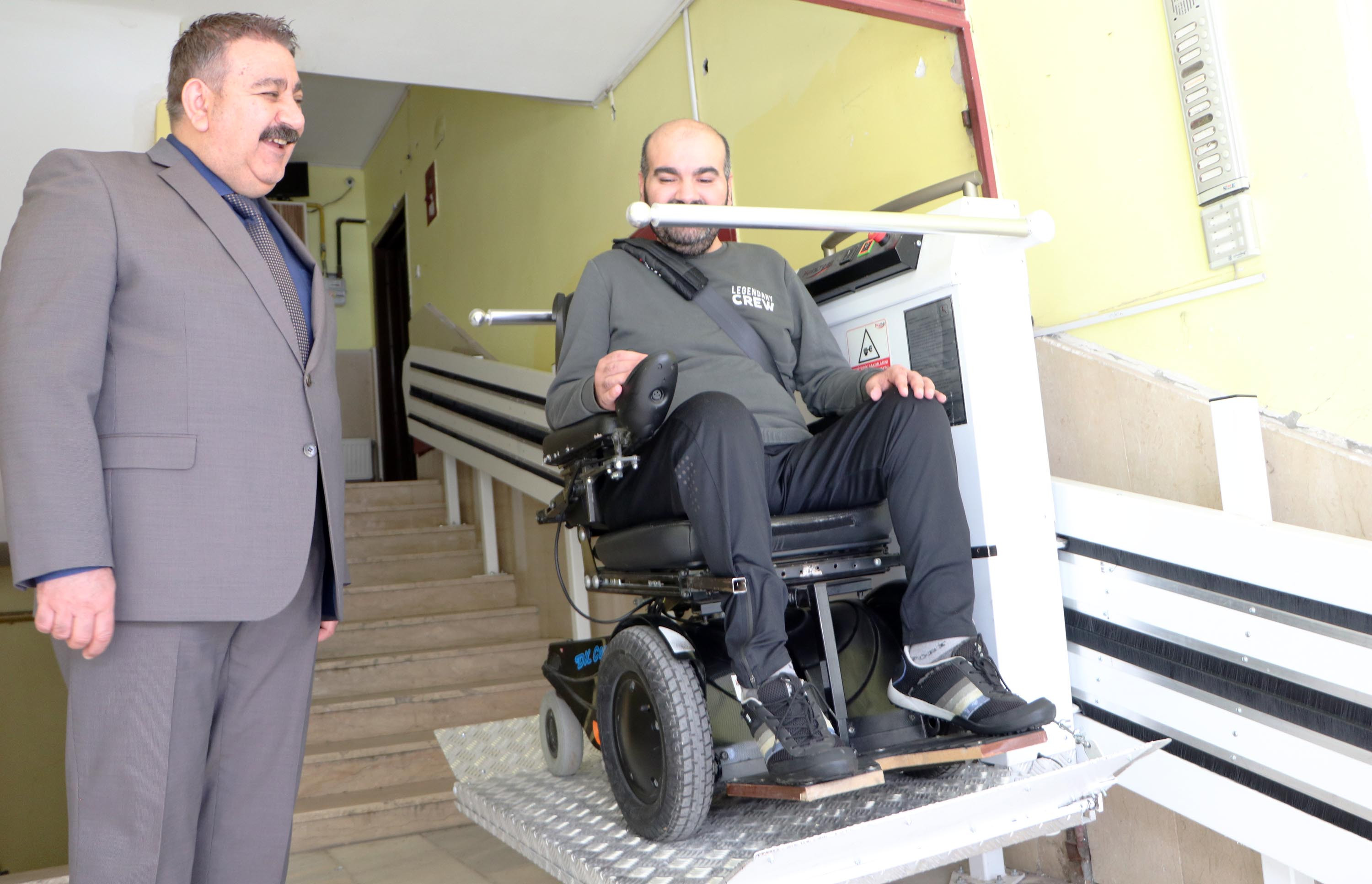 Merdiven Engeli ‘Sevgi yolu’ ile aşıldı - Resim : 7