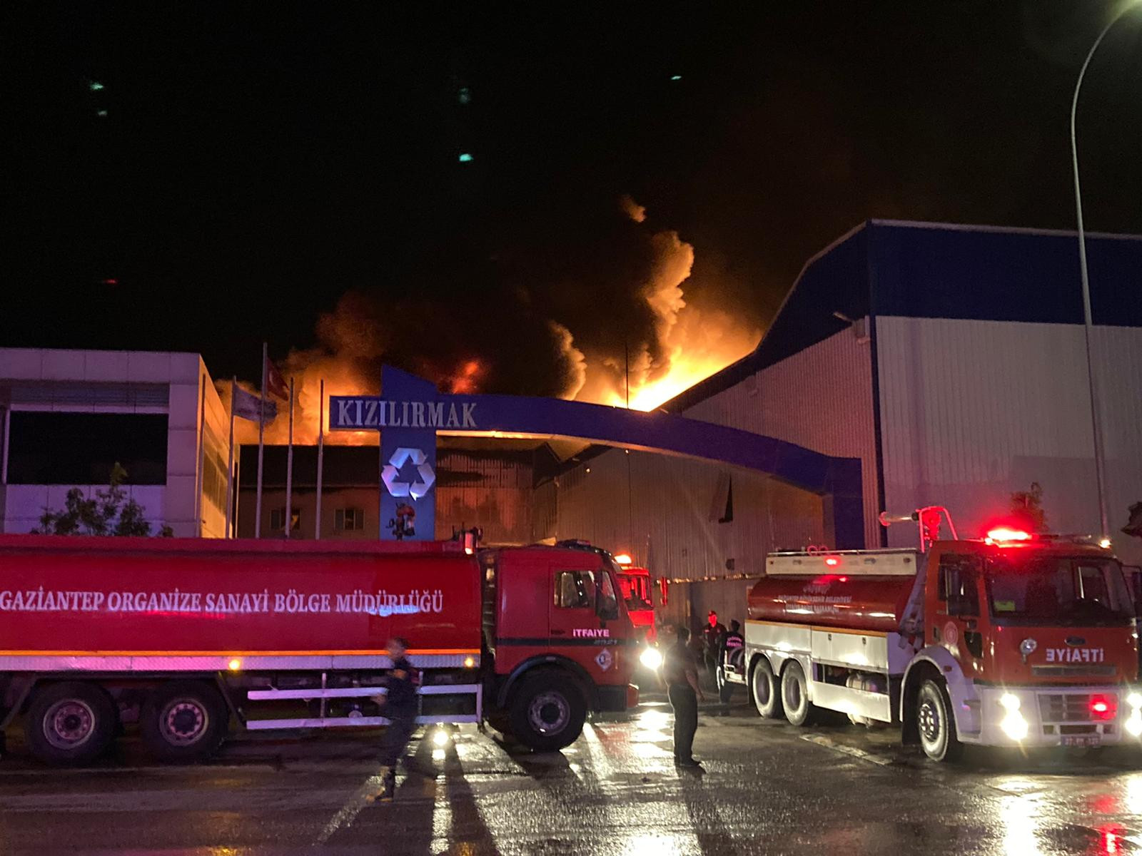 Gaziantep'te fabrikada büyük yangın - Resim : 3