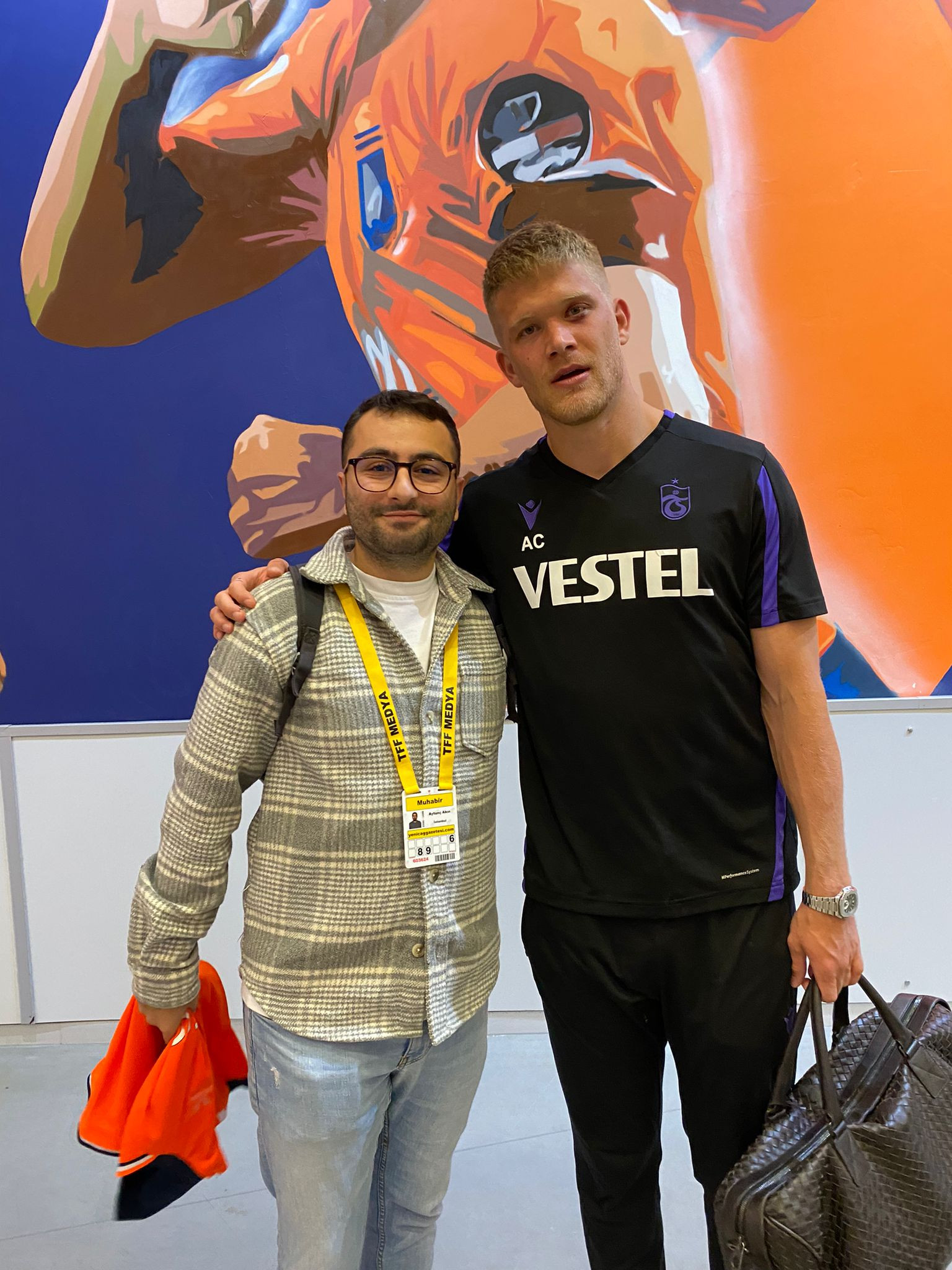 Trabzonspor'un golcüsü Cornelius Yeniçağ'a konuştu - Resim : 1