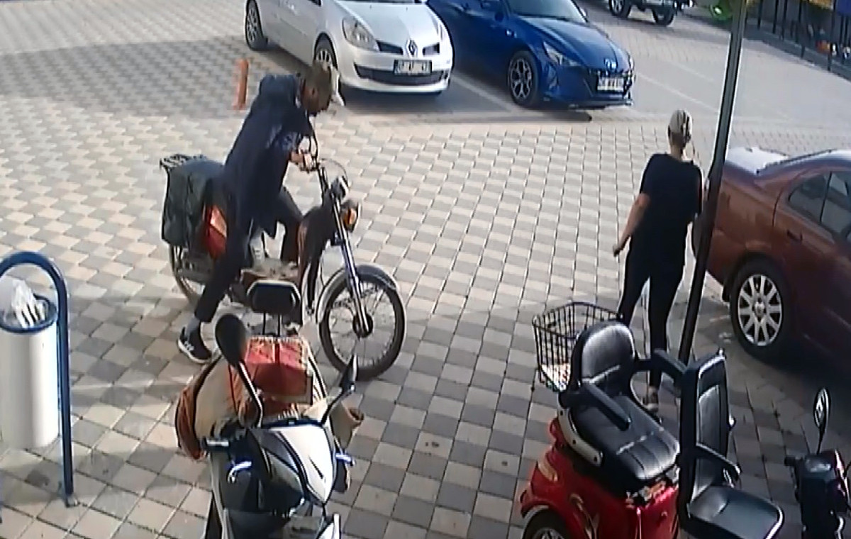 Motosiklet hırsızı sevgililer kameraya böyle yakalandı - Resim : 5