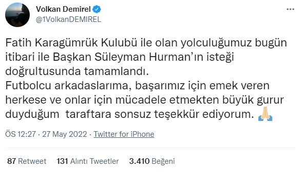 Süper Lig'de flaş ayrılık! - Resim : 1