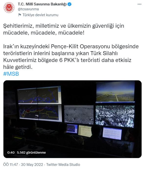 Pençe-Kilit operasyonunda 6 PKK'lı terörist etkisiz hale getirildi - Resim : 1