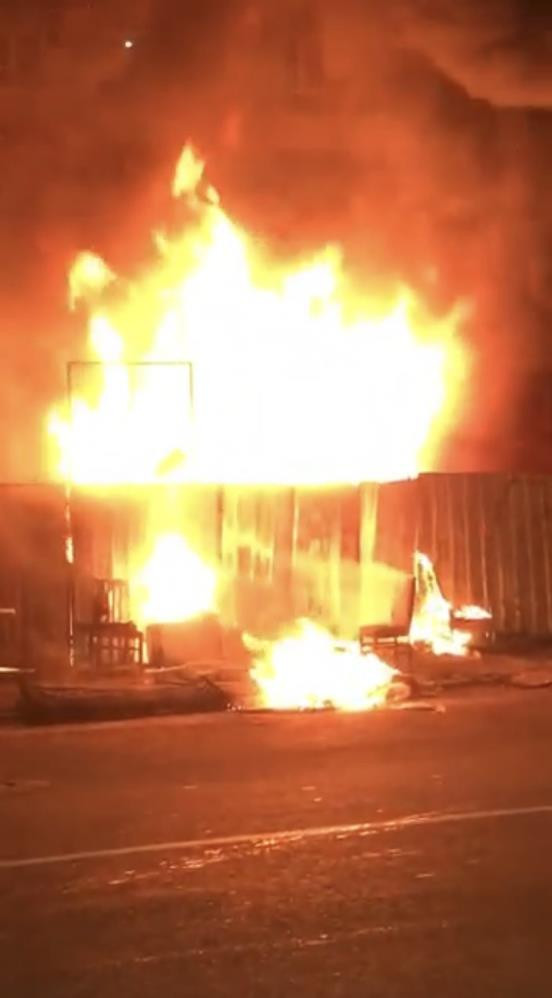 Şişli'de yürekler ağza geldi - Resim : 2