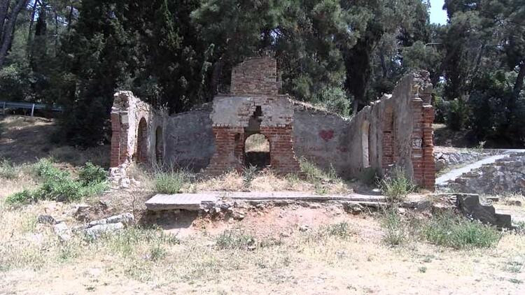 Büyükada'da çaldıkları tarihi üzüm teknesini bahçeye bıraktılar - Resim : 5