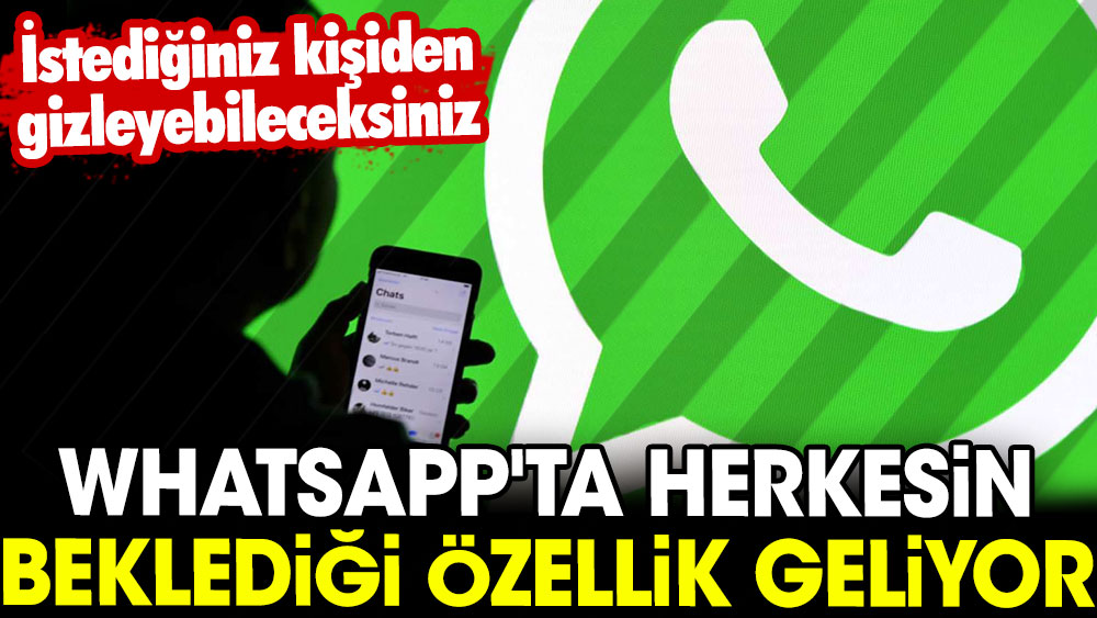 Whatsappta Herkesin Beklediği özellik Geliyor İstediğiniz Kişiden Gizleyebileceksiniz 7287