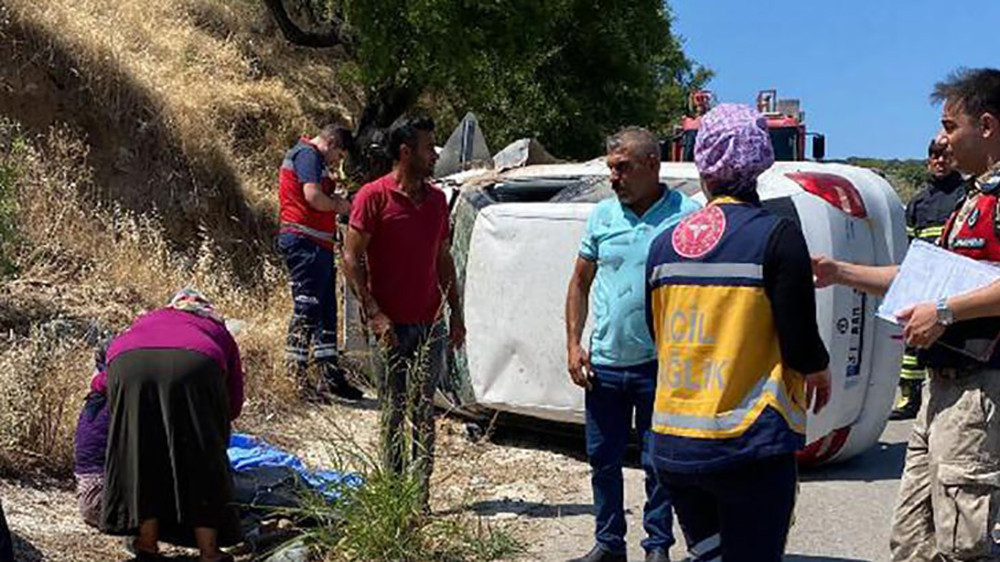 Otomobil patpata çarptı, amca ile yeğeni öldü - Resim : 1