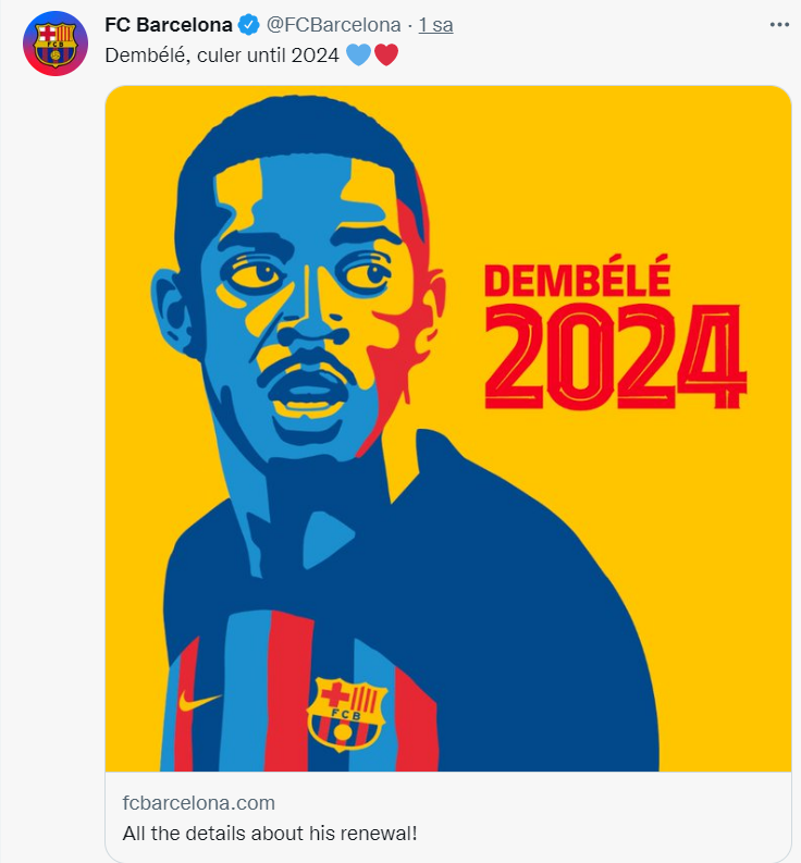 Barça Dembele ile sözleşme uzattı - Resim : 3