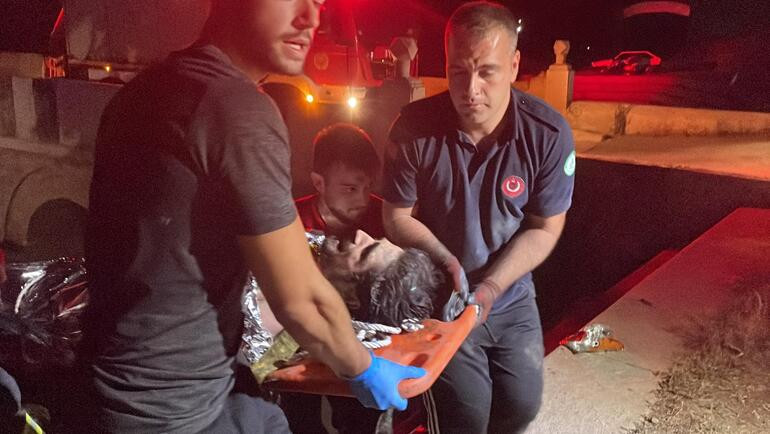 Edirne'de Tunca Nehri'ne düşen kişi kurtarıldı - Resim : 3