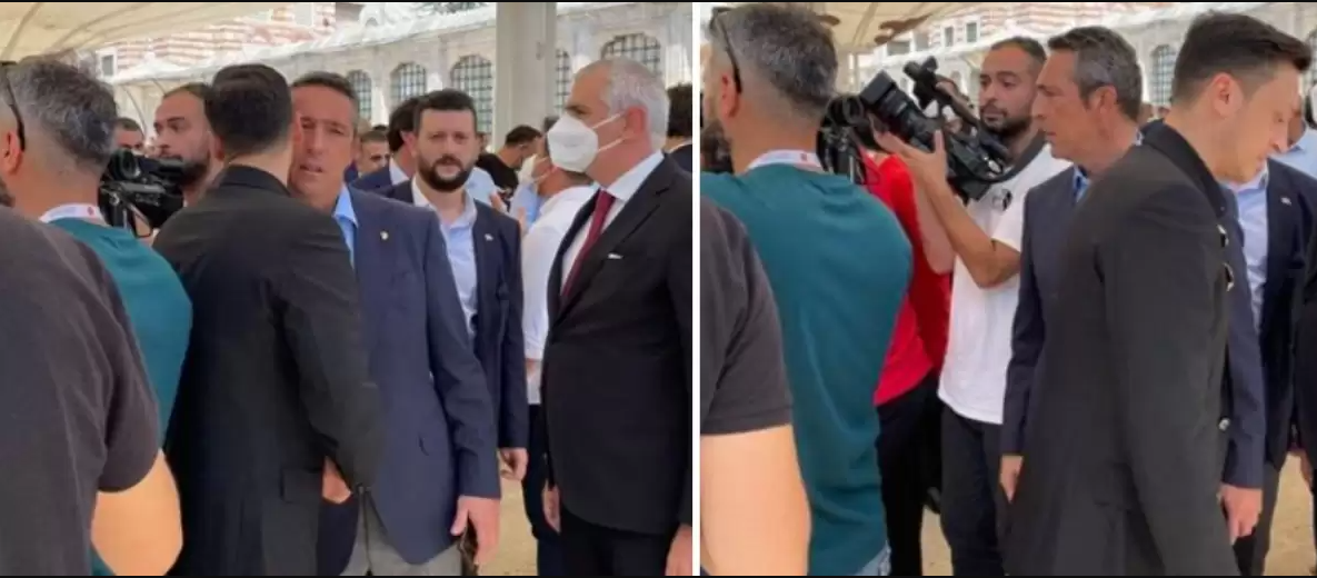 Futbol camiası Başkan Göksel Gümüşdağ'ı kötü gününde yanlız bırakmadı. Flaş Ali Koç-Mesut Özil karşılaşması - Resim : 1