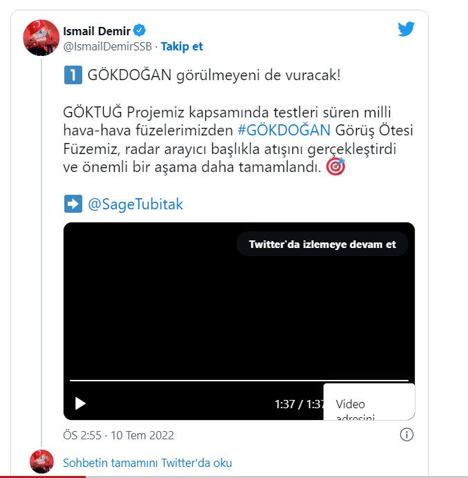 Milli füze Gökdoğan F-16'lardan ateşlendi - Resim : 4