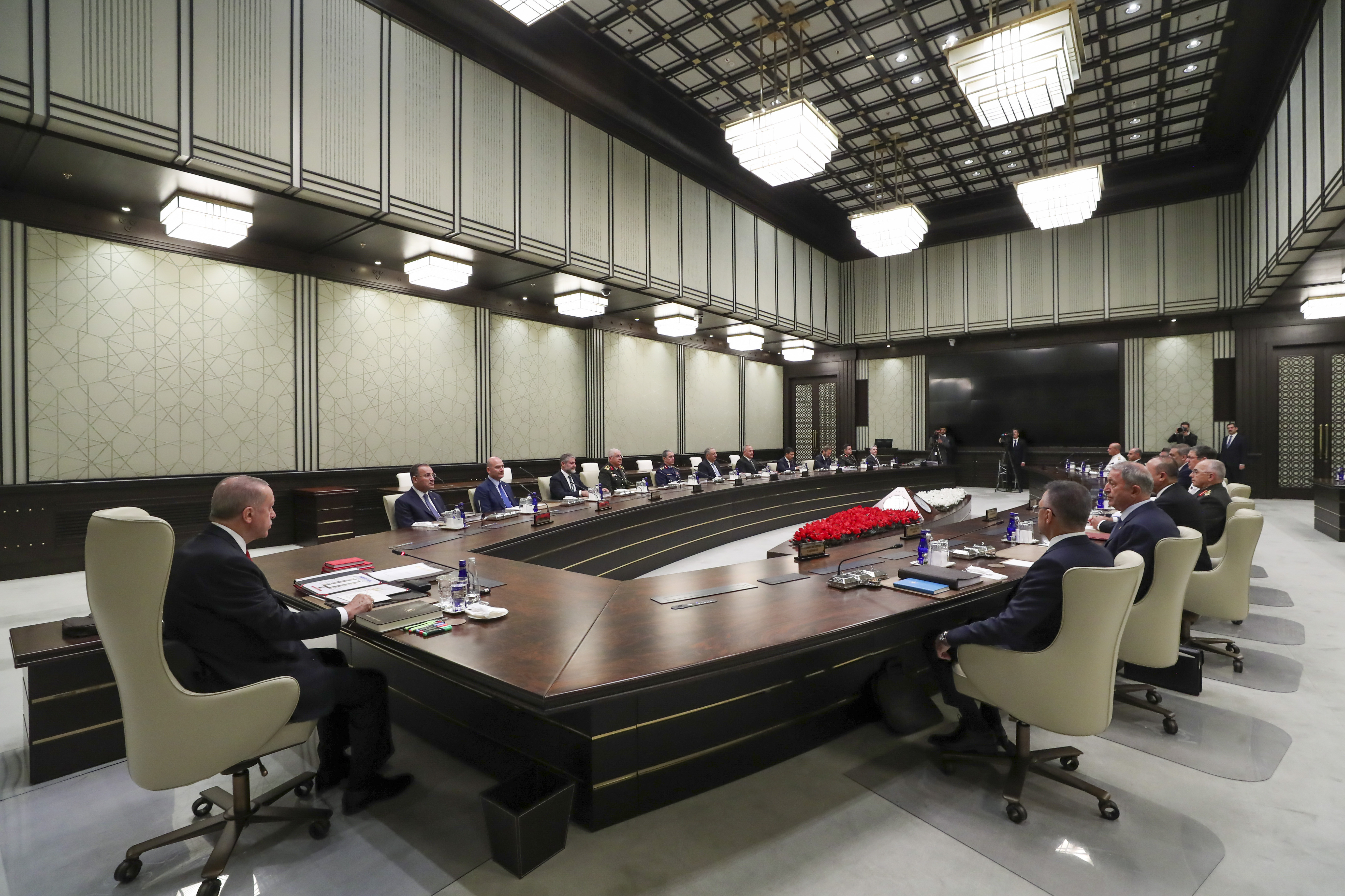 Milli Güvenlik Kurulu toplantısı başladı (21 Temmuz 2022) - Resim : 1