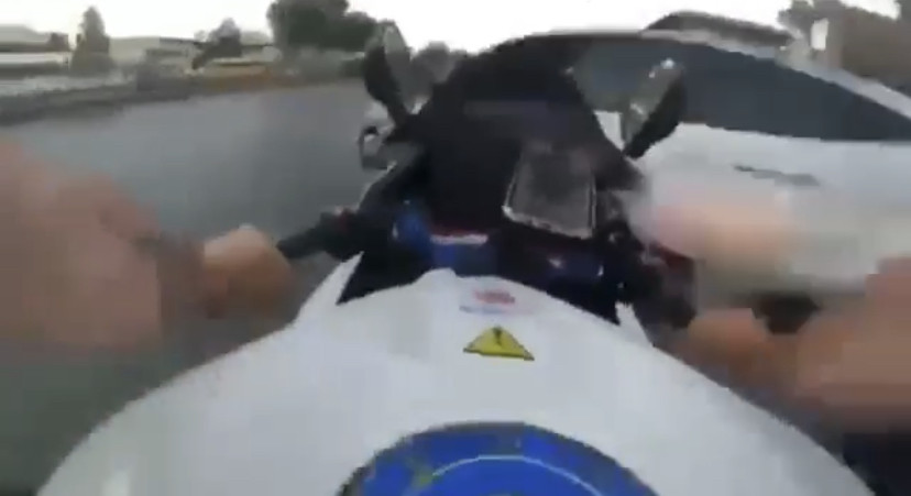 Motosikletli Burak'ın öldüğü kaza kaskının kamerasında - Resim : 4