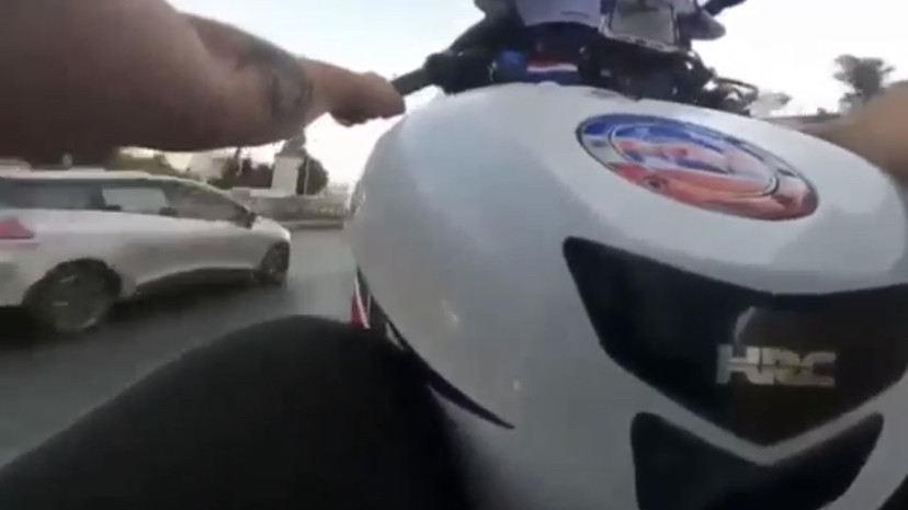 Motosikletli Burak'ın öldüğü kaza kaskının kamerasında - Resim : 5