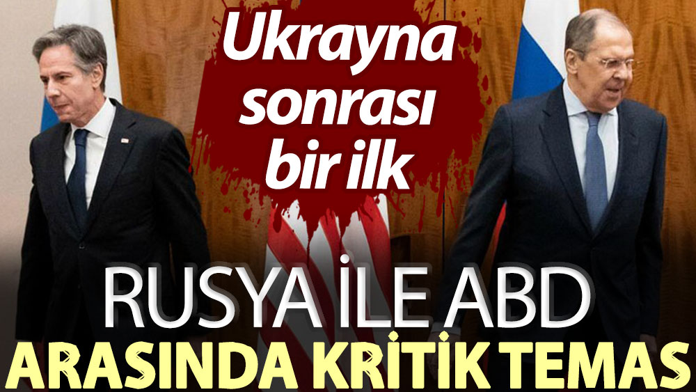 Blinken, Rusya-Ukrayna Savaşının Başından Bu Yana Ilk Kez Lavrov Ile ...