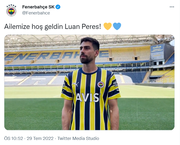 Fenerbahçe yeni transferini resmen duyurdu. İşte Brezilyalı oyuncunun maliyeti - Resim : 1