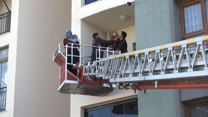 Evde mahsur kaldı. İş yerinden çıkışı verildi - Resim : 1