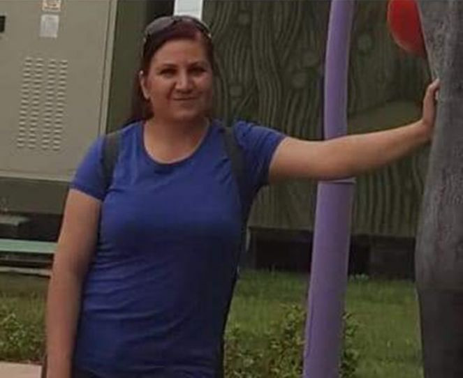 Kayınbiraderinin öldürdüğü kadına hazin tören - Resim : 4