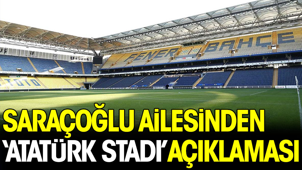 Description of the “Ataturk Stadium” of the Saraçoğlu family