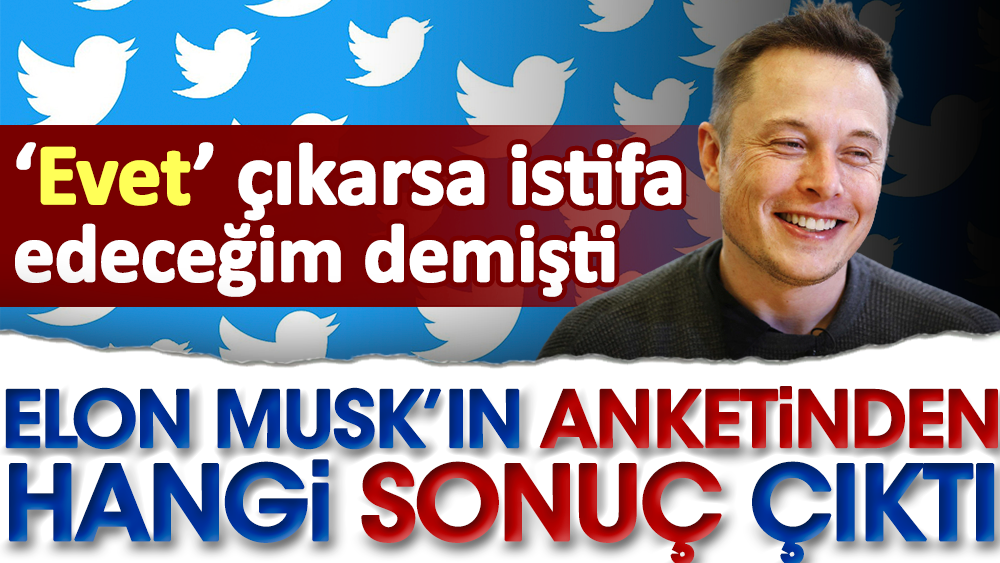 Elon Muskın Anketinden Hangi Sonuç çıktı Evet çıkarsa Istifa