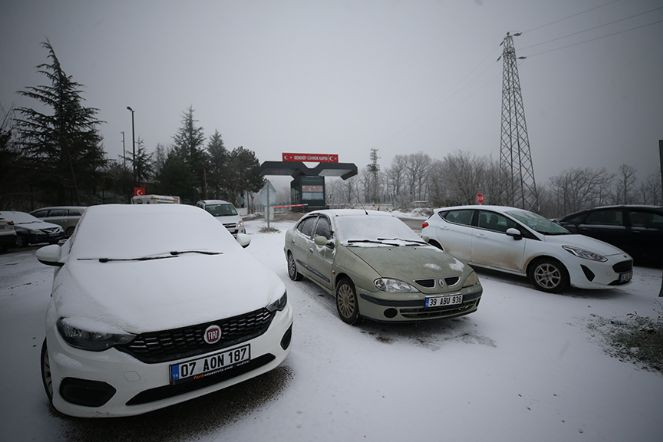 Trakya'da kar yağışı başladı - Resim : 2