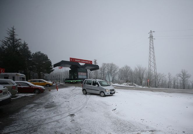 Trakya'da kar yağışı başladı - Resim : 3