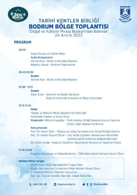 Tarihi kentler Birliği Bodrdum'da bir araya geliyor - Resim : 2