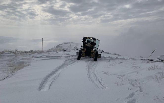 Tunceli’de 47 köy yolu kardan kapandı - Resim : 2