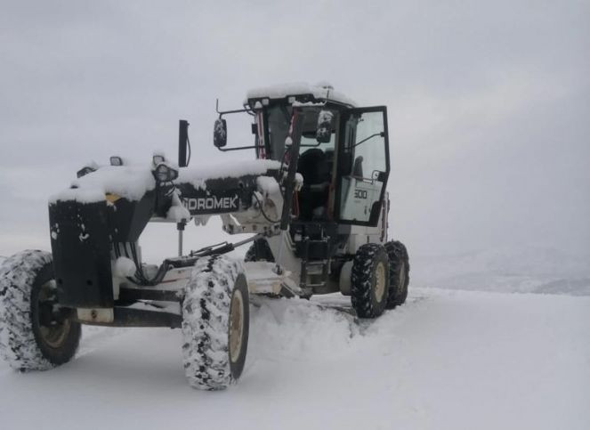 Tunceli’de 47 köy yolu kardan kapandı - Resim : 4