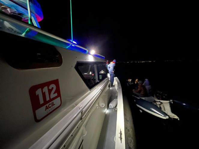 Bodrum açıklarında 45 kaçak göçmen kurtarıldı - Resim : 3