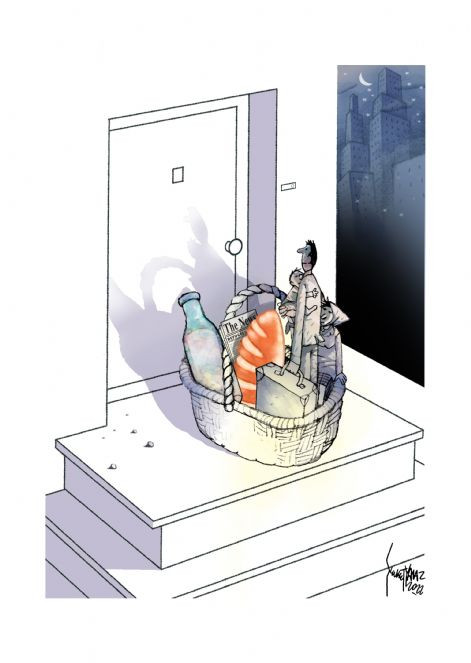 Karikatür yarışmasını kazananlar CKM'de - Resim : 3