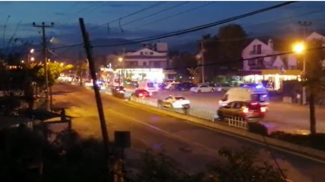 Erdoğan'a Fethiye'de şok. 64 araçla ıssız sokaklardan geçti - Resim : 6