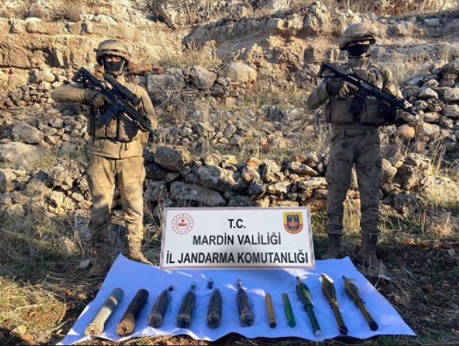 PKK'ya ait ağır silah mühimmatı ele geçirildi - Resim : 1
