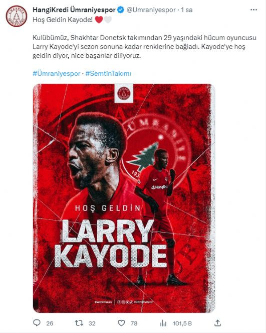 Ümraniyespor'dan transfer: Kayode kiralandı - Resim : 2