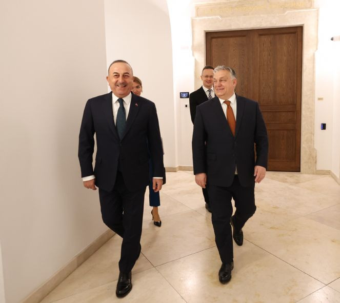 Çavuşoğlu, Macaristan Başbakanı Orban ile görüştü - Resim : 1