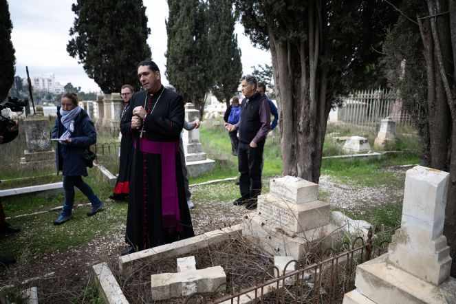 Kudüs’te Hristiyan mezarlığına çirkin saldırı - Resim : 3