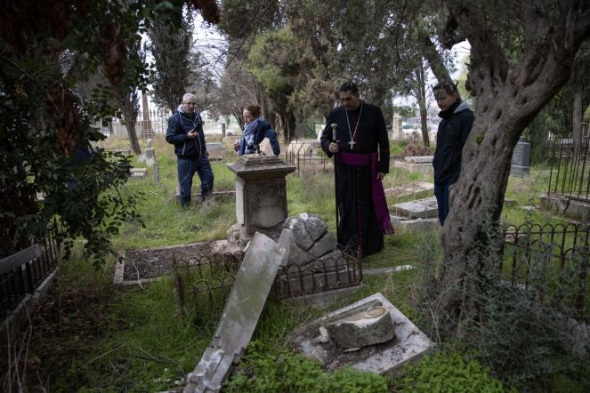 Kudüs’te Hristiyan mezarlığına çirkin saldırı - Resim : 12