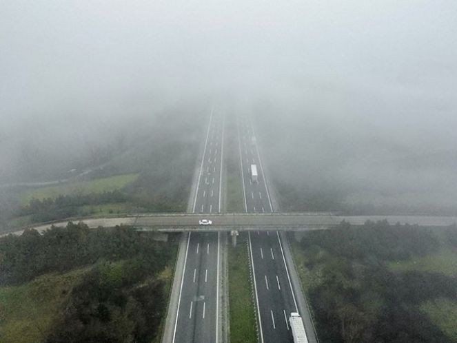 Sürücüler dikkat! Bolu Dağı'nda sis engeli - Resim : 4